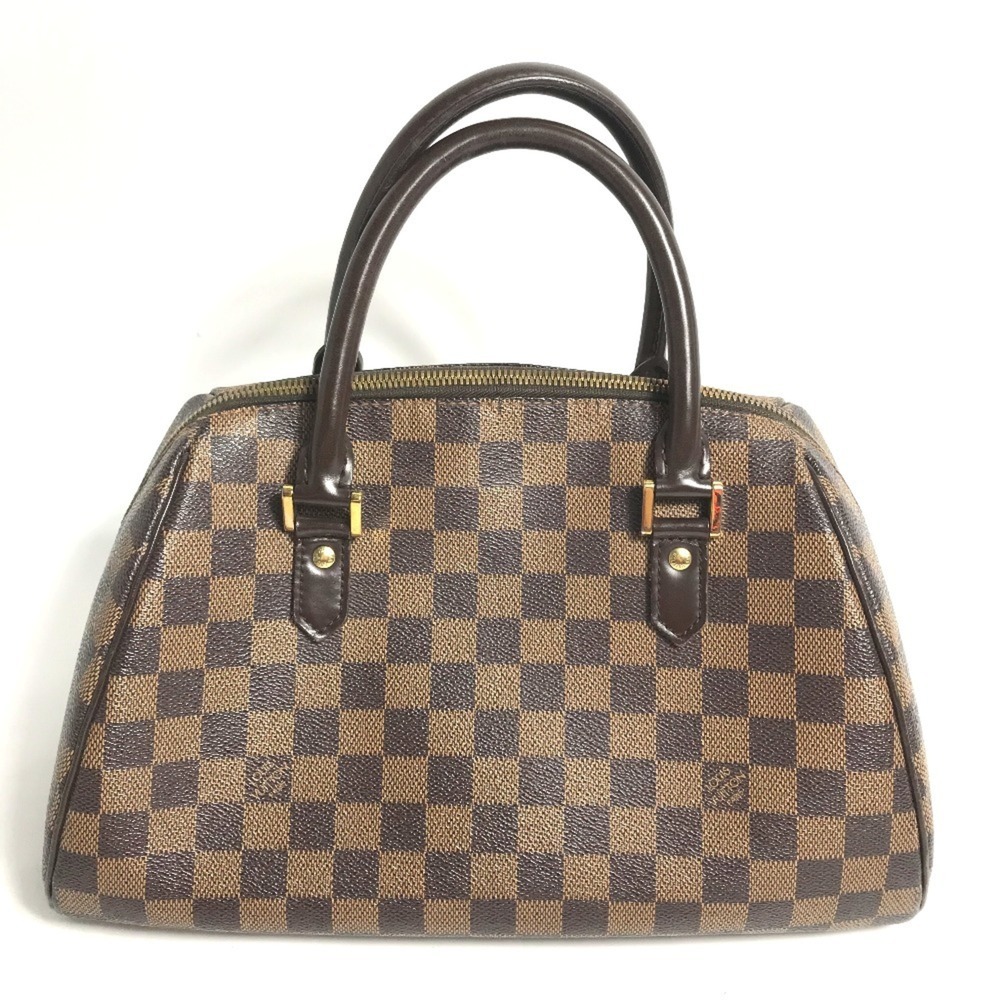 LOUIS VUITTON Authentic Brown Damier Canvas Boston Bag
